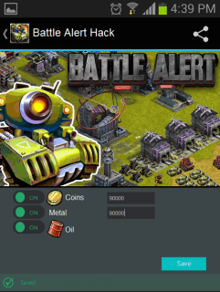 Секреты Battle Alert: War of Tank