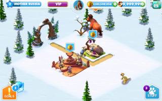 Взломанная Ice Age Village