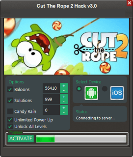 Чит на Cut the Rope 2 Чит на Cut the Rope 2