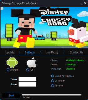 ЧИТ Disney Crossy Road