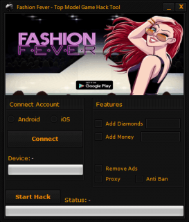 ВЗЛОМ Fashion Fever - Top Model Game. ЧИТ на алмазы.