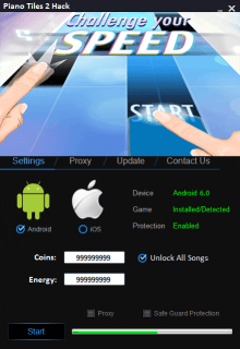 ЧИТ Piano Tiles 2
