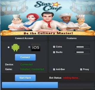 Взломанная Star Chef