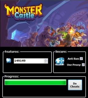 ЧИТ Monster Castle