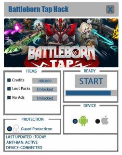 Чит Battleborn Tap