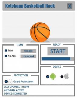 Чит Ketchapp Basketball