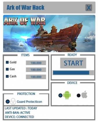 Чит Ark of War