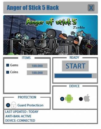 Чит дляAnger of Stick 5