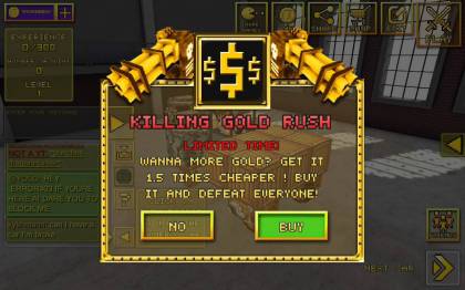 Взломанная Blocky Cars Online