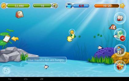 Взломанная Happy Fish