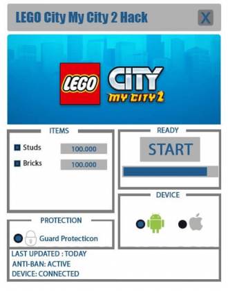 Чит для LEGO City My City 2
