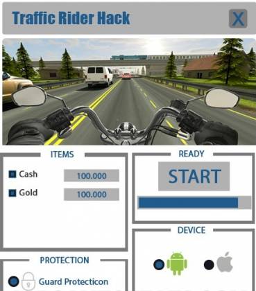 Чит на Traffic Rider
