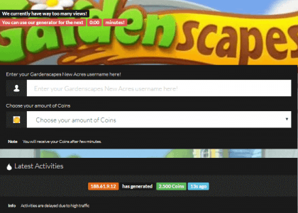 Чит для Gardenscapes New Acres