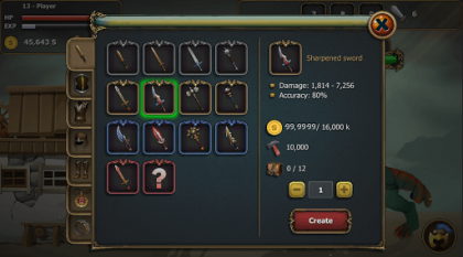 Взломанная Tap Craft