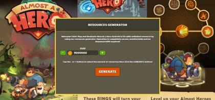 almost a hero взлом игры
