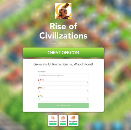 Взлом Rise Of Civilization