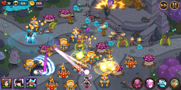 Взлом Realm Defense: Hero Legends TD на деньги