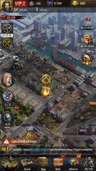 Взлом Age of Z много золота