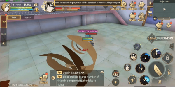 Взлом Naruto: Slugfest на бонусы