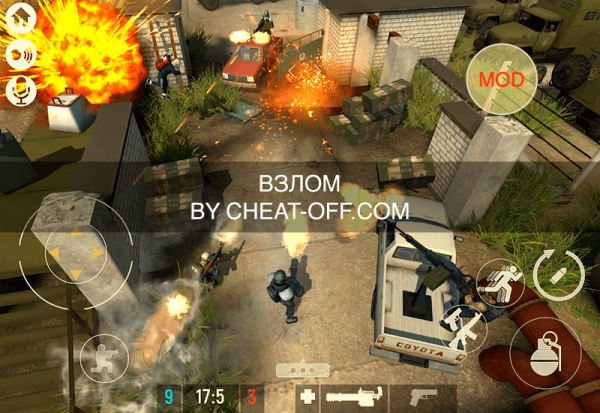 Взлом игры Tacticool